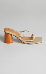 James Smith - Taormina Toe Strap Sandal in Nude