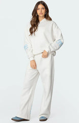 Edikted Bonney Bow Detail Hoodie
