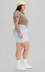 Levi's Curve - 90s 501 Denim Short in Yesterdays News - Light Indigo Destructed