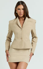 Lioness - Heavenly Blazer in Deep Wheat