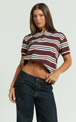 Lioness - Leisure Polo in Chocolate Multi