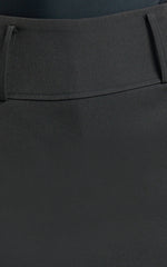 Nola Skort - High Waisted Utility Pocket Skort in Black