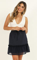 Open Options Skirt In Navy