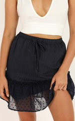 Open Options Skirt In Navy