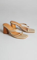 James Smith - Taormina Toe Strap Sandal in Nude