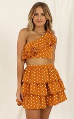 Rooftop Spritz Two Piece Set in Mustard Spot
