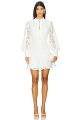 Remy Embroidered Mini Dress