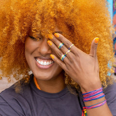 Rainbow Ring Stack
