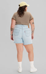 Levi's Curve - 90s 501 Denim Short in Yesterdays News - Light Indigo Destructed