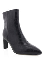 Billini - Alden Boots in Black Croc