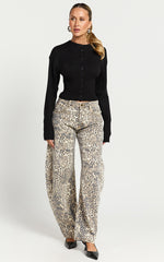 Lioness - Head in the Clouds Cardigan in Onyx