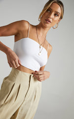 Modern Gal Top In White