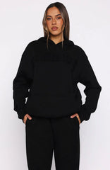 From The Archives Lexi Oversized Hoodie Black