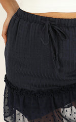 Open Options Skirt In Navy